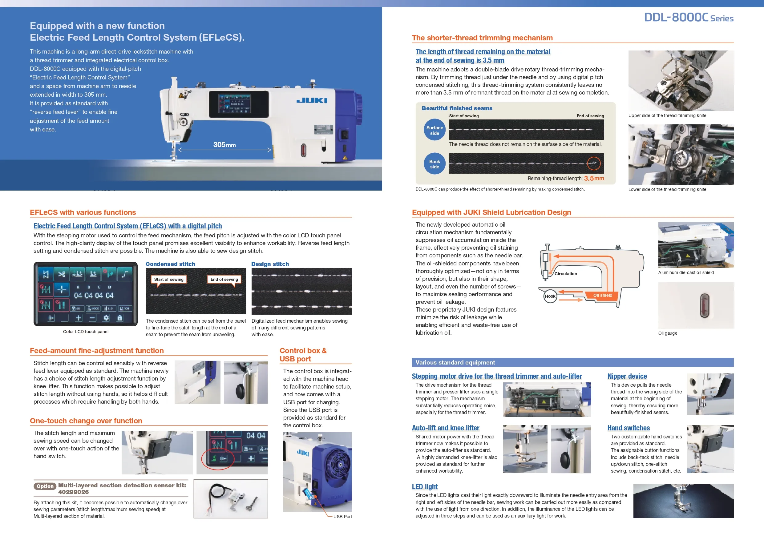 จักรเย็บผ้า JUKI รุ่น DDL-8000C (1)